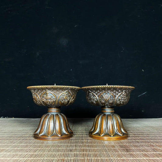 Elevate Your Home Aesthetics with Exquisite Handcrafted Brass Candlesticks