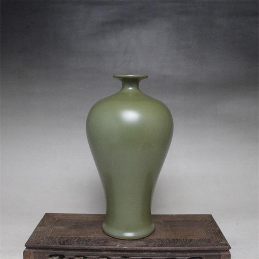 Exquisite Qing Yongzheng Jun Glaze Plum Vase - Antique Decoration from Jingdezhen for Collection