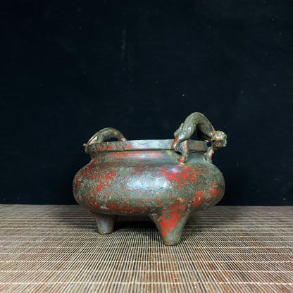 Antique Incense Burner - Rare Tripod Design with Historical Significance