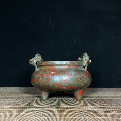 Antique Incense Burner - Rare Tripod Design with Historical Significance