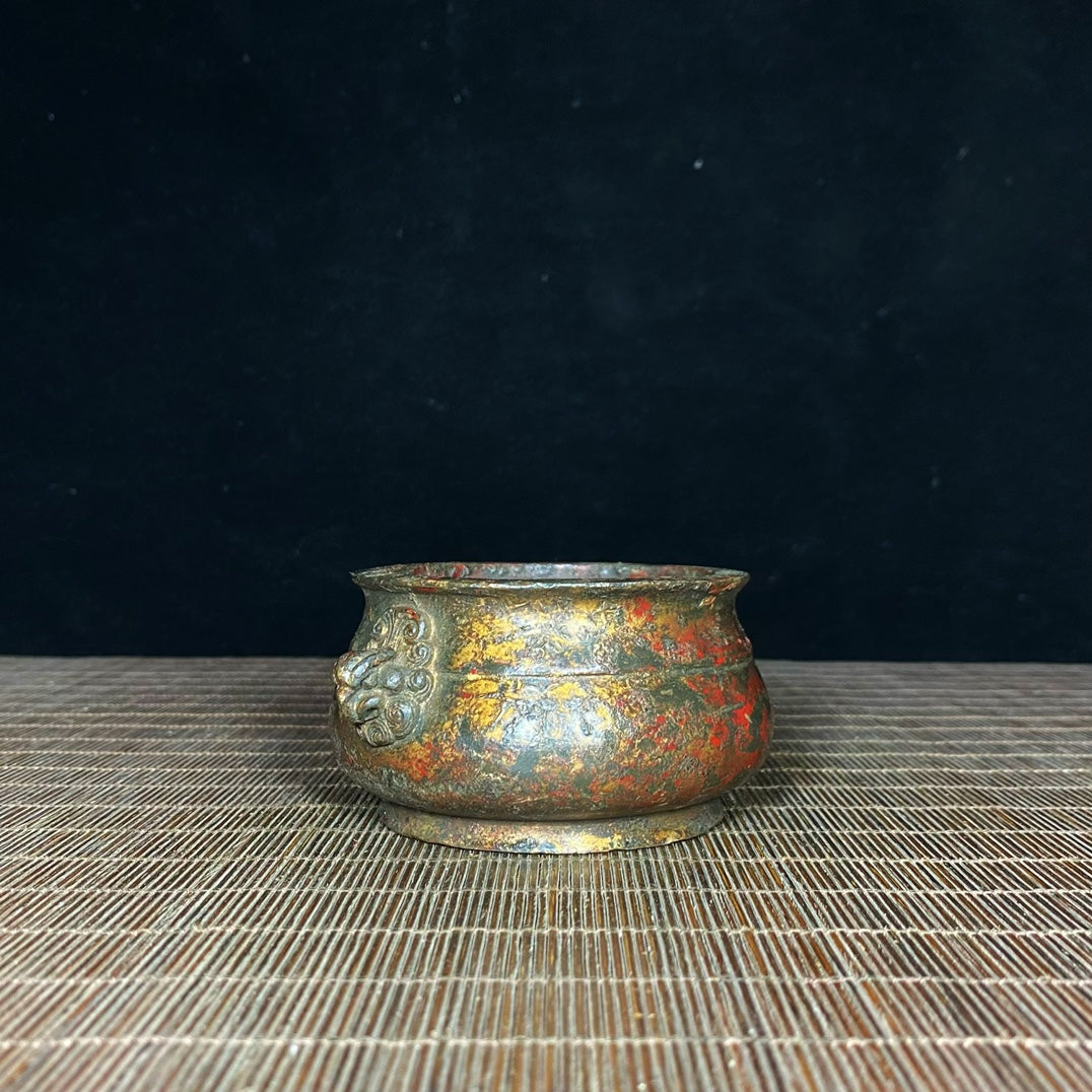 Antique Incense Burner - Timeless Handcrafted Masterpiece