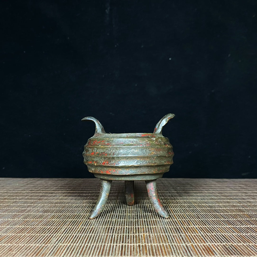 Antique Handcrafted Bronze-Gilt Xuande Incense Burner - A Masterpiece of History and Art