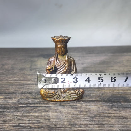 Exquisite Craftsmanship Ksitigarbha Statue - Handcrafted Collectible