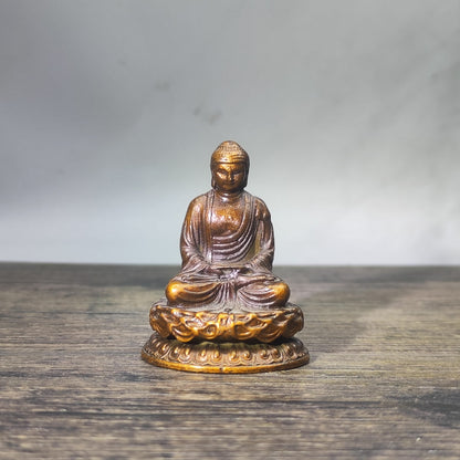 Exquisite Handmade Small Buddha Statue - Elegant Cultural Decoration & Collectible Treasure