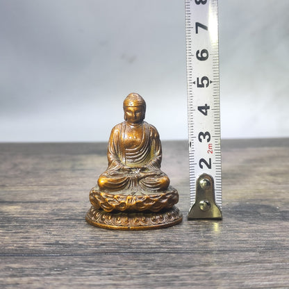 Exquisite Handmade Small Buddha Statue - Elegant Cultural Decoration & Collectible Treasure