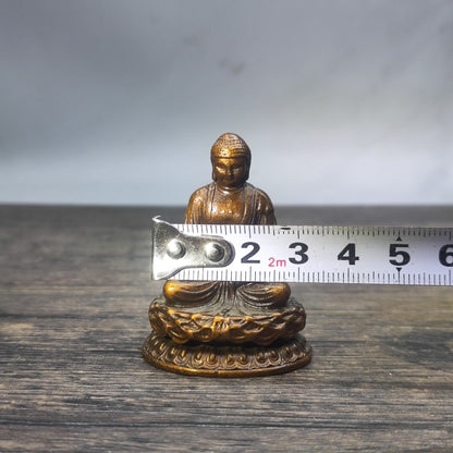 Exquisite Handmade Small Buddha Statue - Elegant Cultural Decoration & Collectible Treasure