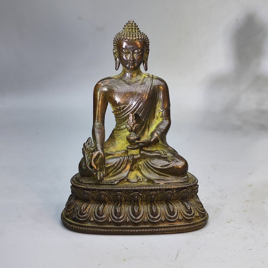 Exquisite Handcrafted Small Buddha Statue - Cultural Heritage and Art Decor