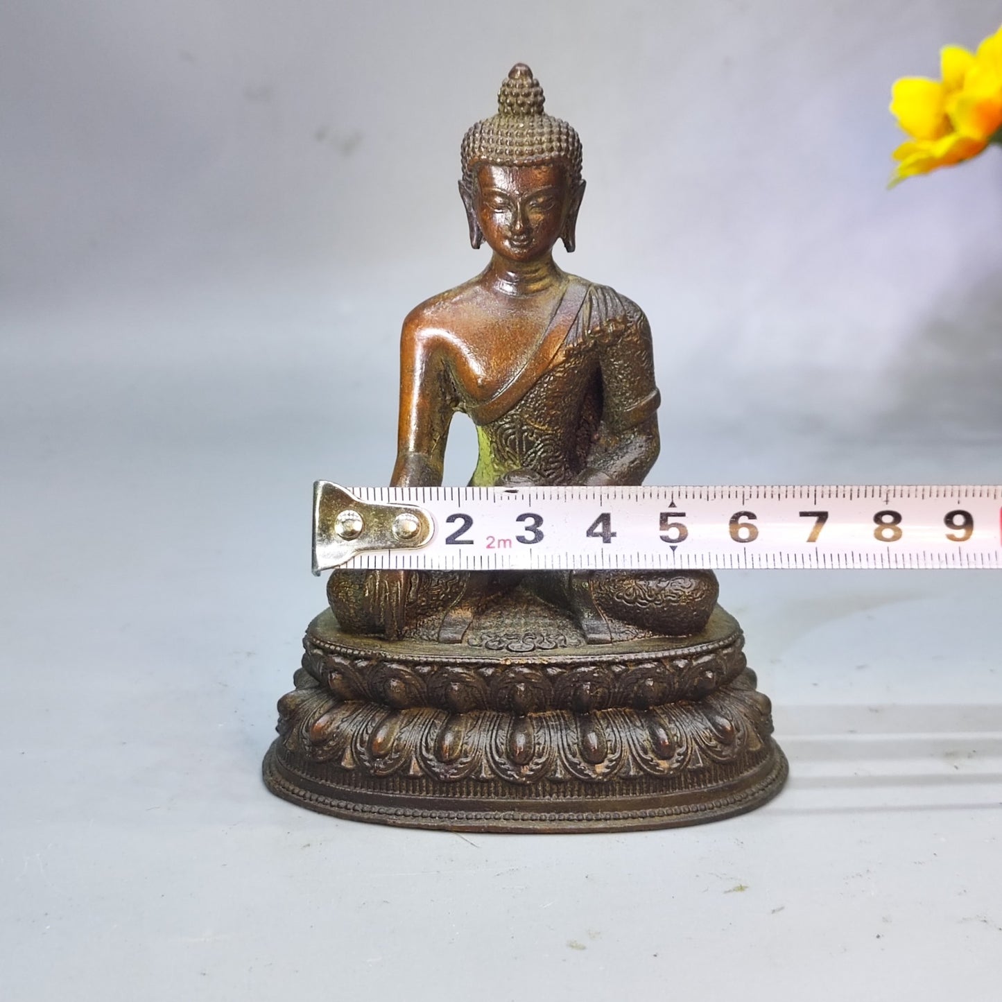 Exquisite Handcrafted Small Buddha Statue - Perfect for Antique Collection and Elegant Decor