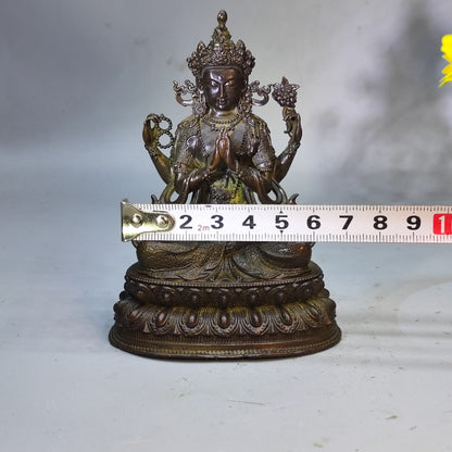 Exquisite Handcrafted Small Buddha Statue – Elegant Decor for Home and Office