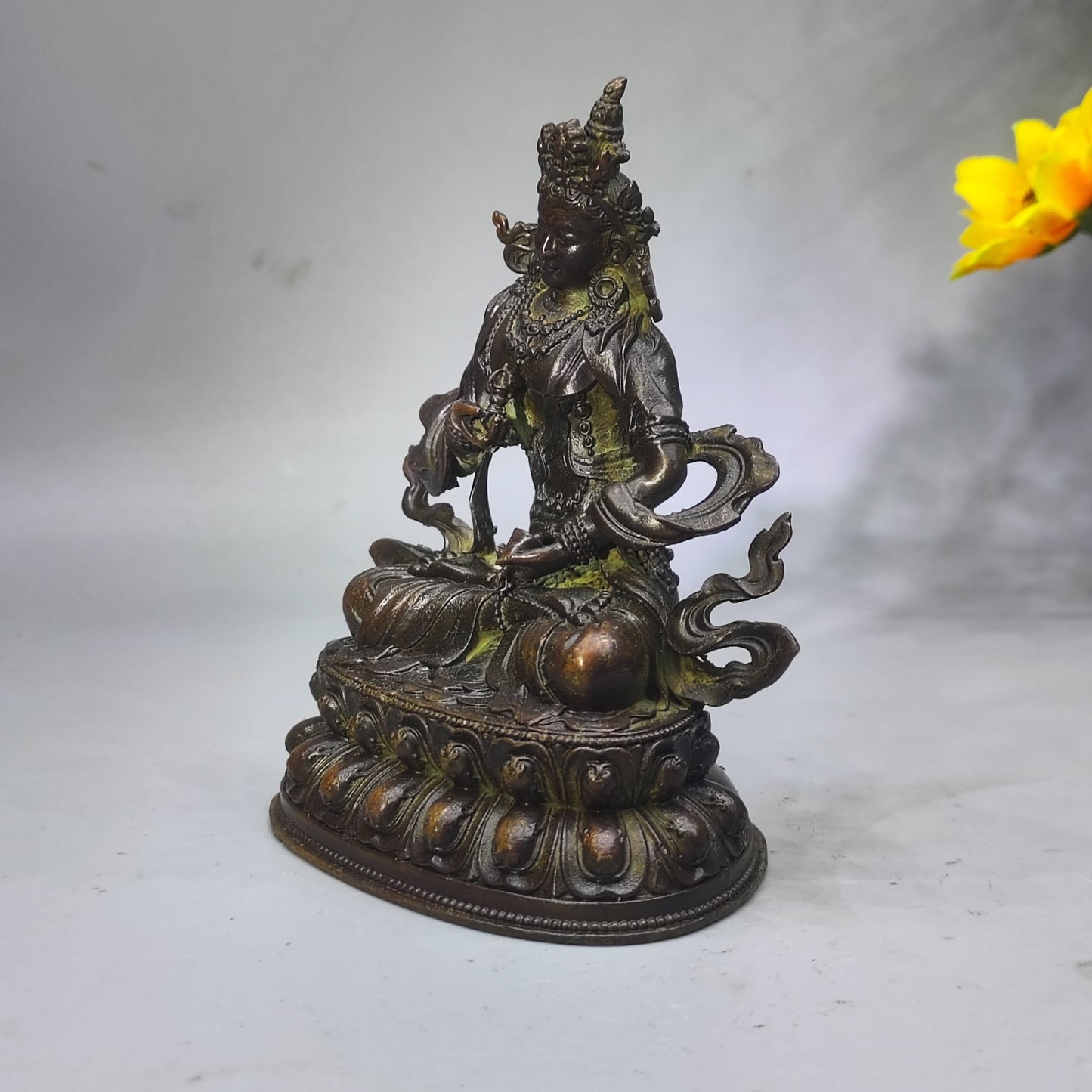 Exquisite Handcrafted Small Buddha Statue - Perfect for Antique Collection & Premium Gifts