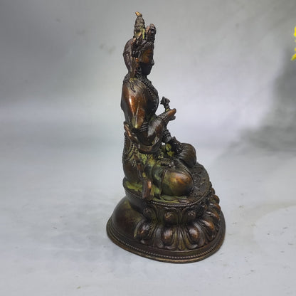 Exquisite Handcrafted Small Buddha Statue - Perfect for Antique Collection & Premium Gifts