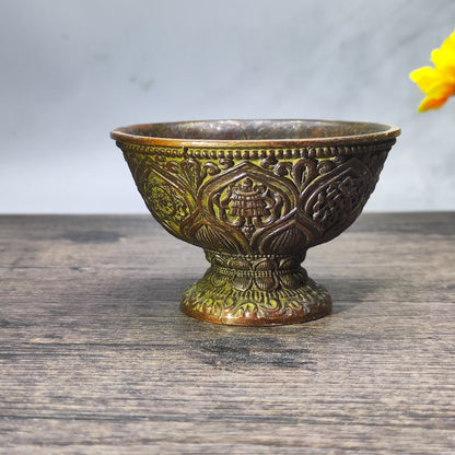 Exquisite Antique Xiao Babao Cup - A Perfect Blend of History and Culture