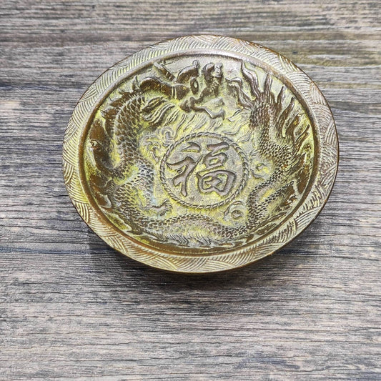 Exquisite Handcrafted Dragon Pattern Small Bowl - A Perfect Blend of History and Art