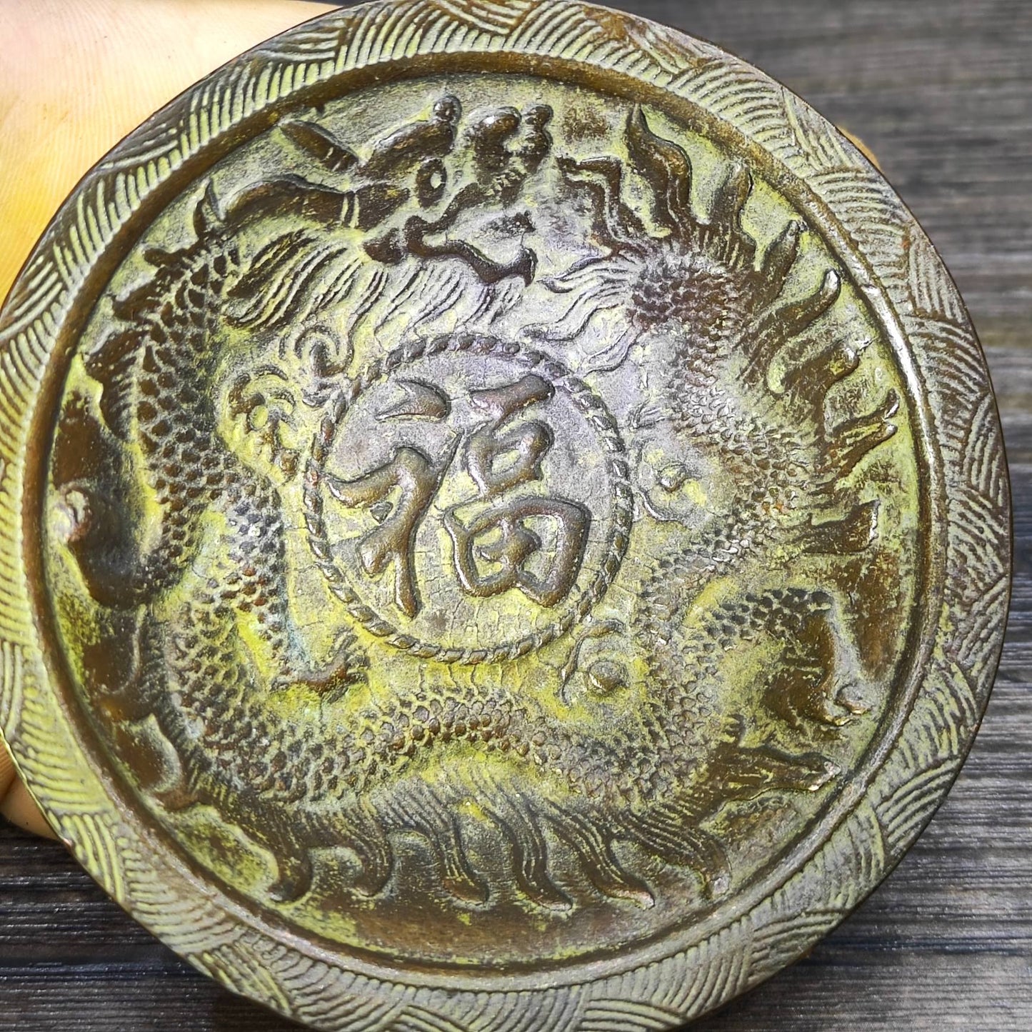 Exquisite Handcrafted Dragon Pattern Small Bowl - A Perfect Blend of History and Art