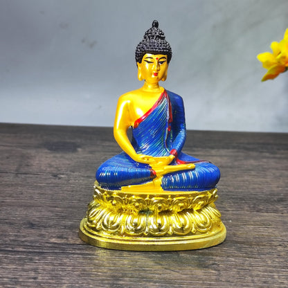 Exquisite Craftsmanship Thai Buddha Statue - Handcrafted Masterpiece with Cultural Heritage