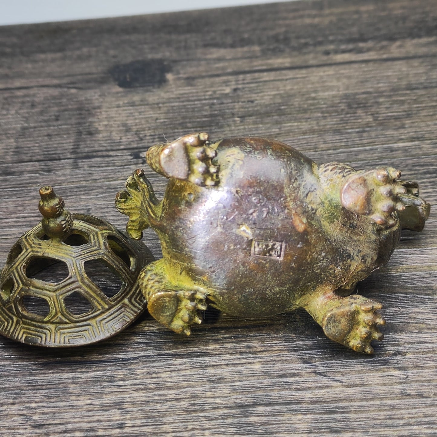 Exquisite Dragon Turtle Incense Burner - Handcrafted, Rich History, Premium Home and Office Decor