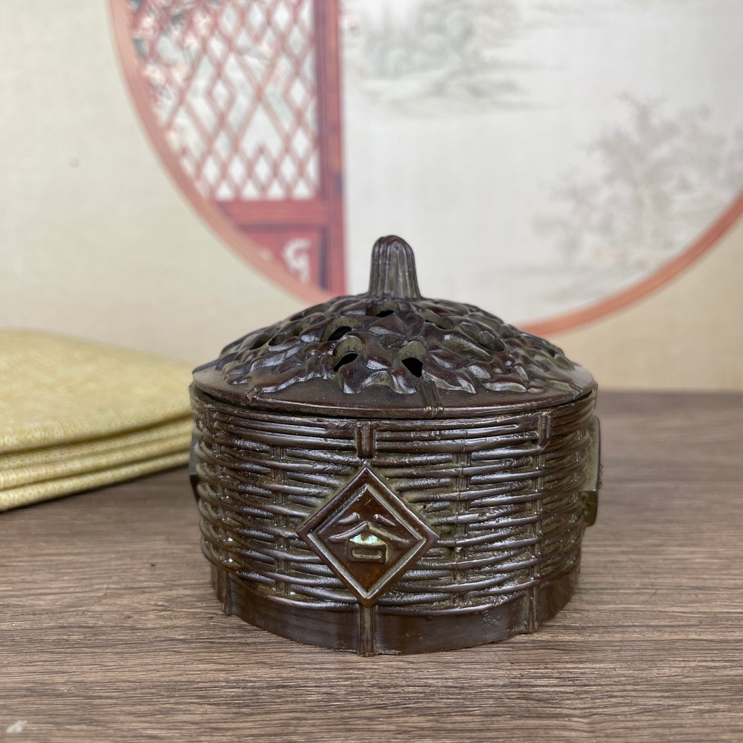 Exquisitely Carved Incense Burner - Handcrafted, Unique Gift, Rare Piece