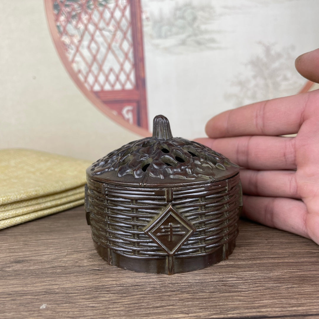 Exquisitely Carved Incense Burner - Handcrafted, Unique Gift, Rare Piece