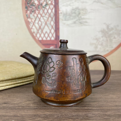 Exquisite Handcrafted Teapot - Rare Antique, Perfect for Home and Office Decor