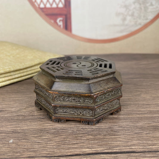 Exquisite Handcrafted Bagua Incense Burner - Unique Gift for Collectors & Decor Lovers