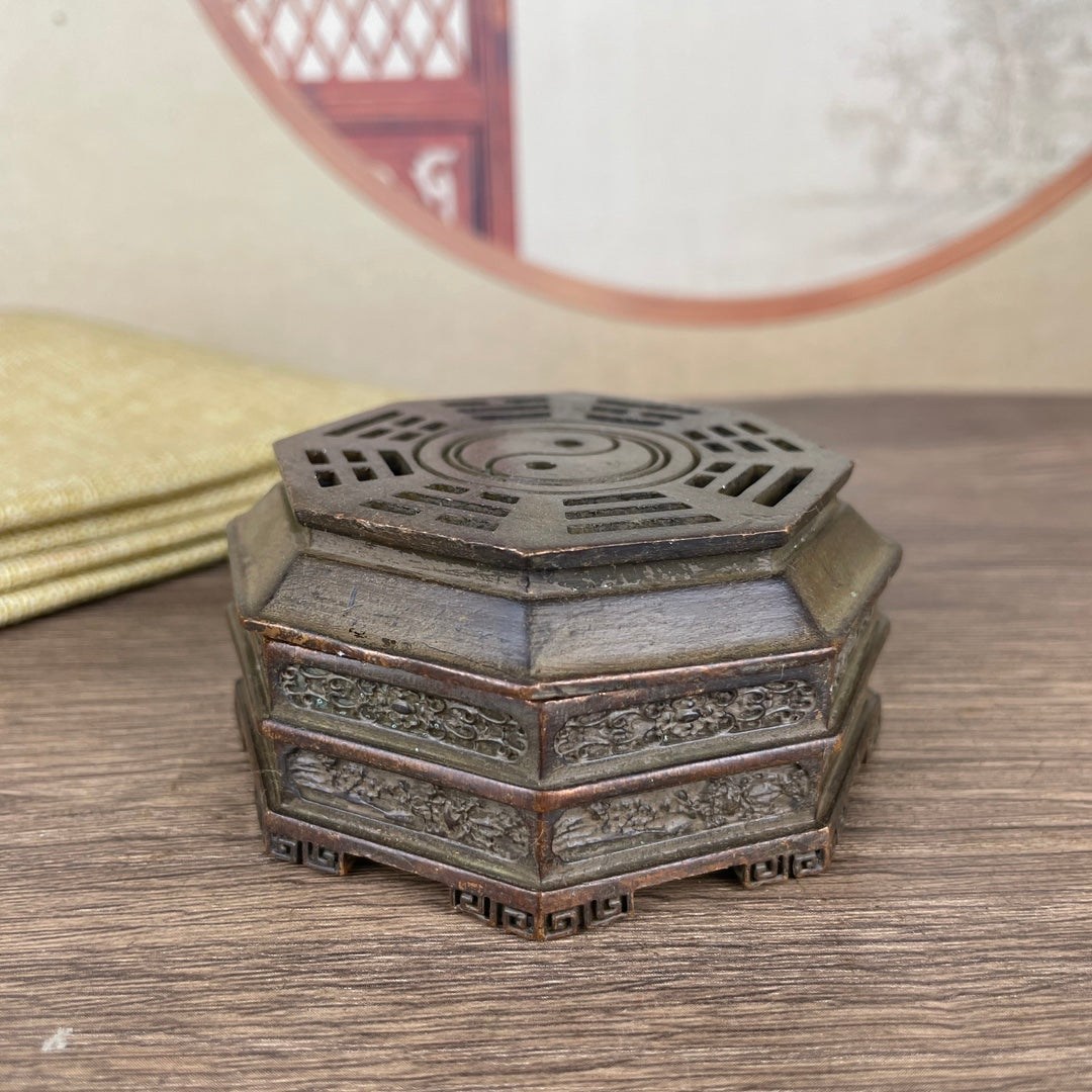 Exquisite Handcrafted Bagua Incense Burner - Unique Gift for Collectors & Decor Lovers