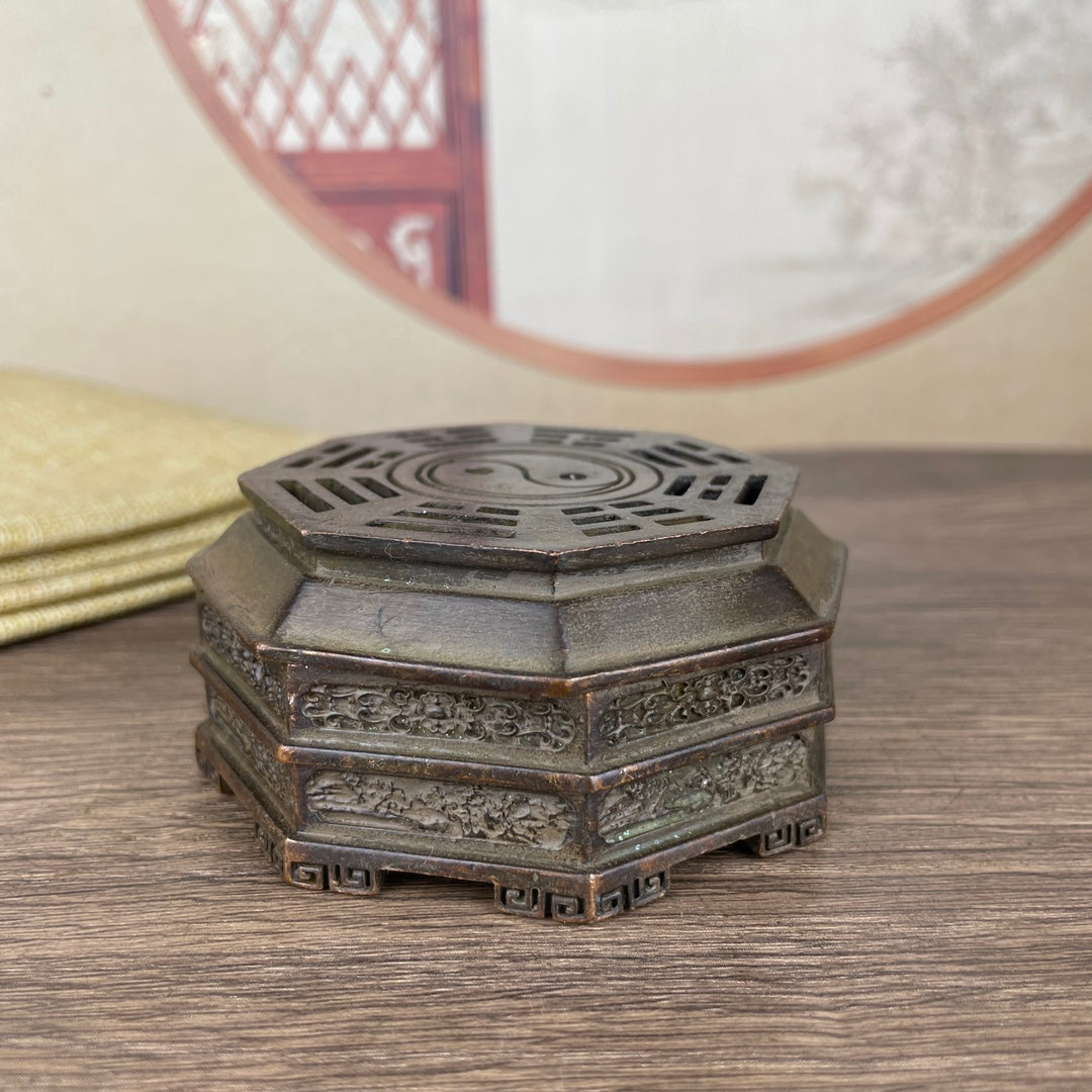 Exquisite Handcrafted Bagua Incense Burner - Unique Gift for Collectors & Decor Lovers