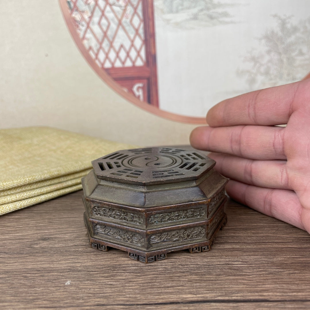 Exquisite Handcrafted Bagua Incense Burner - Unique Gift for Collectors & Decor Lovers