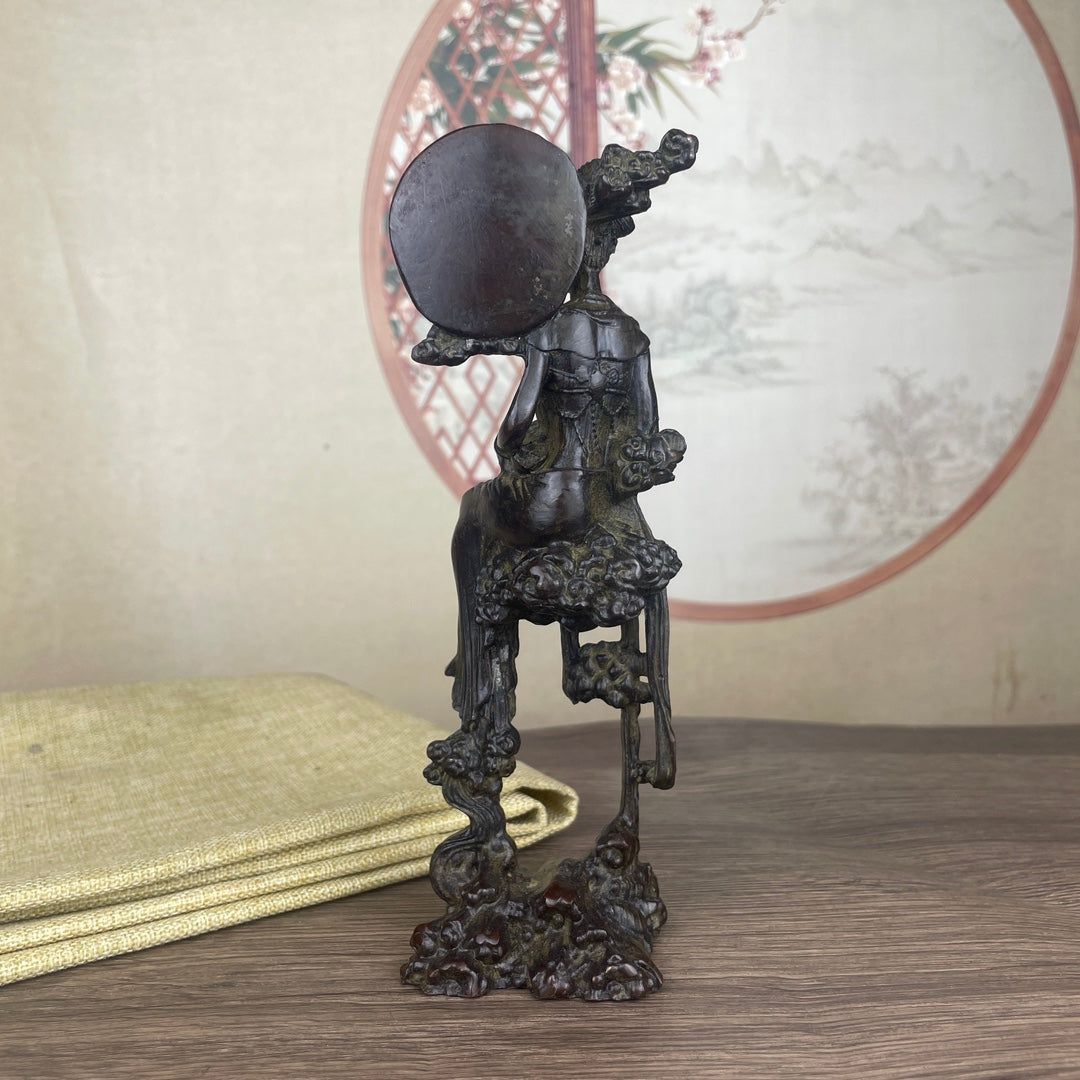 Elegant Chang'e Statue - Exquisite Craftsmanship, Handcrafted Unique Gift, Rare Collectible