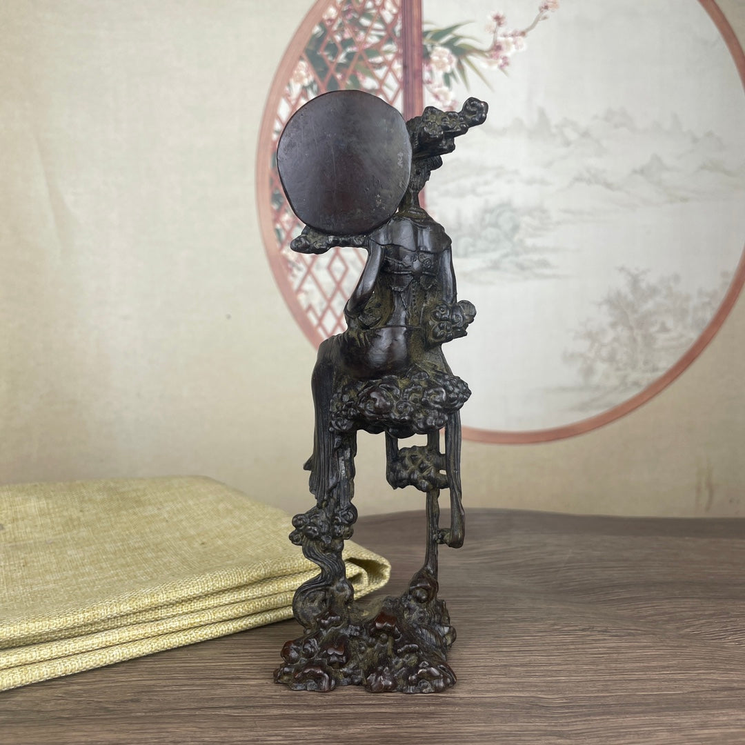 Elegant Chang'e Statue - Exquisite Craftsmanship, Handcrafted Unique Gift, Rare Collectible