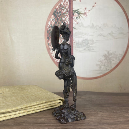 Elegant Chang'e Statue - Exquisite Craftsmanship, Handcrafted Unique Gift, Rare Collectible