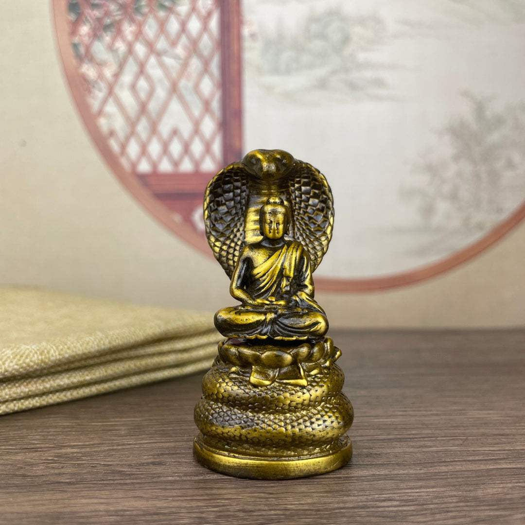 Handcrafted Small Buddha Statue - Exquisite Craftsmanship, Unique Gift for Collectors and Decor Enthusiasts