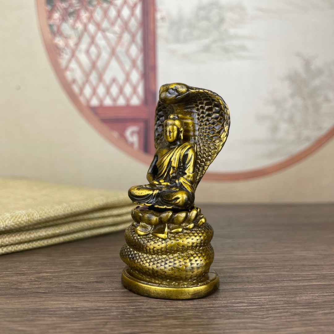 Handcrafted Small Buddha Statue - Exquisite Craftsmanship, Unique Gift for Collectors and Decor Enthusiasts