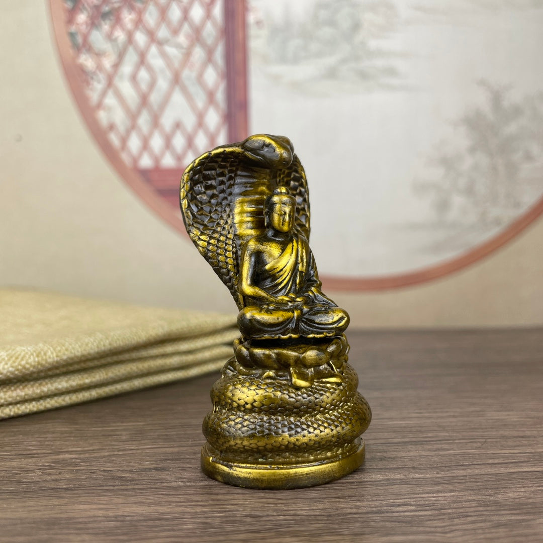 Handcrafted Small Buddha Statue - Exquisite Craftsmanship, Unique Gift for Collectors and Decor Enthusiasts