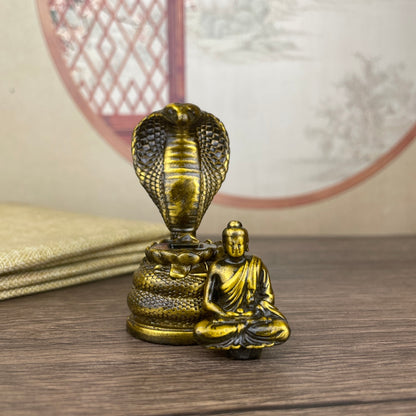 Handcrafted Small Buddha Statue - Exquisite Craftsmanship, Unique Gift for Collectors and Decor Enthusiasts