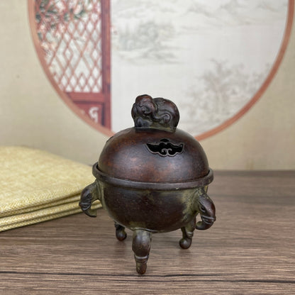 Exquisite Handcrafted Incense Burner - Unique Antique Gift for Home & Office Decor