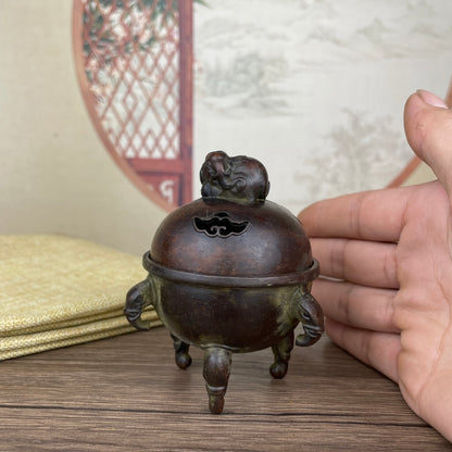 Exquisite Handcrafted Incense Burner - Unique Antique Gift for Home & Office Decor