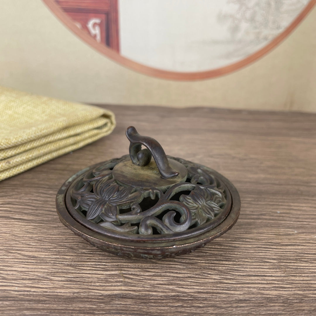 Handcrafted Lotus Incense Burner - Exquisite Craftsmanship, Unique Gift for Collectors & Home Decor