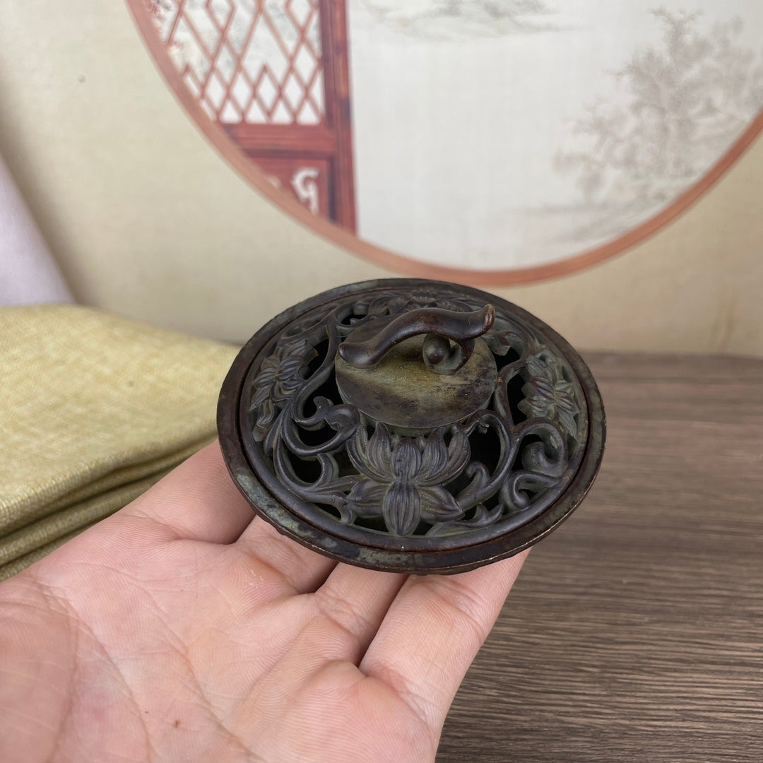 Handcrafted Lotus Incense Burner - Exquisite Craftsmanship, Unique Gift for Collectors & Home Decor