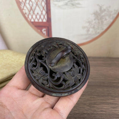 Handcrafted Lotus Incense Burner - Exquisite Craftsmanship, Unique Gift for Collectors & Home Decor