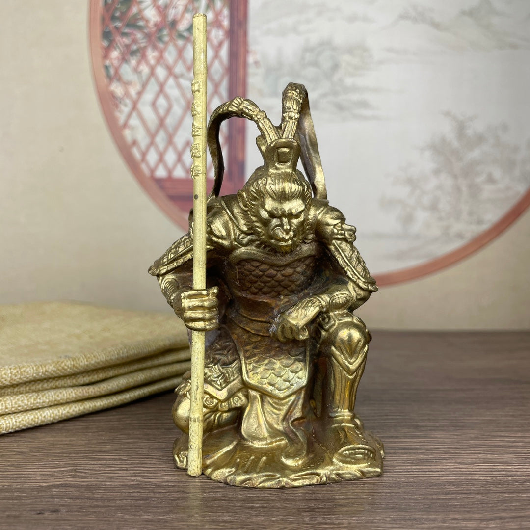 Exquisite Sun Wukong Statue - Handcrafted Masterpiece for Collectors and Decor Enthusiasts