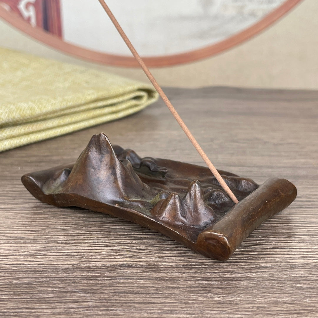 Exquisite Handcrafted Backflow Incense Burner - Unique Gift for Collectors and Decor Enthusiasts