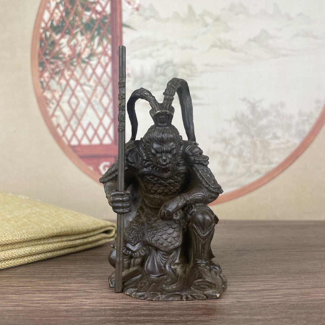 Handcrafted Exquisite Sun Wukong (Monkey King) Statue - Unique Gift for Collectors and Decor Enthusiasts