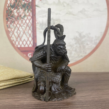 Handcrafted Exquisite Sun Wukong (Monkey King) Statue - Unique Gift for Collectors and Decor Enthusiasts