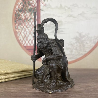 Handcrafted Exquisite Sun Wukong (Monkey King) Statue - Unique Gift for Collectors and Decor Enthusiasts