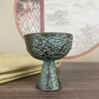 Exquisite Hand-Carved Cup - A Unique Gift & Rare Collectible