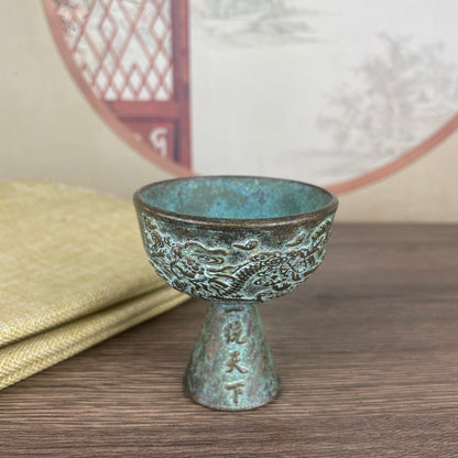 Exquisite Hand-Carved Cup - A Unique Gift & Rare Collectible