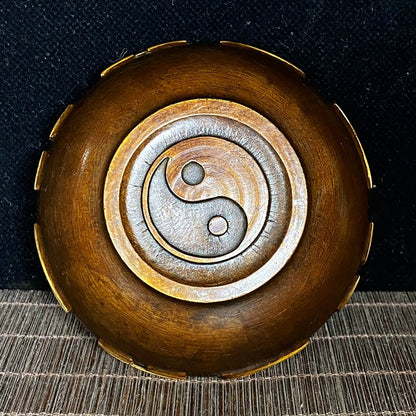 Exquisite Handmade Pure Copper Bagua Incense Burner - Unique Collectible Gift