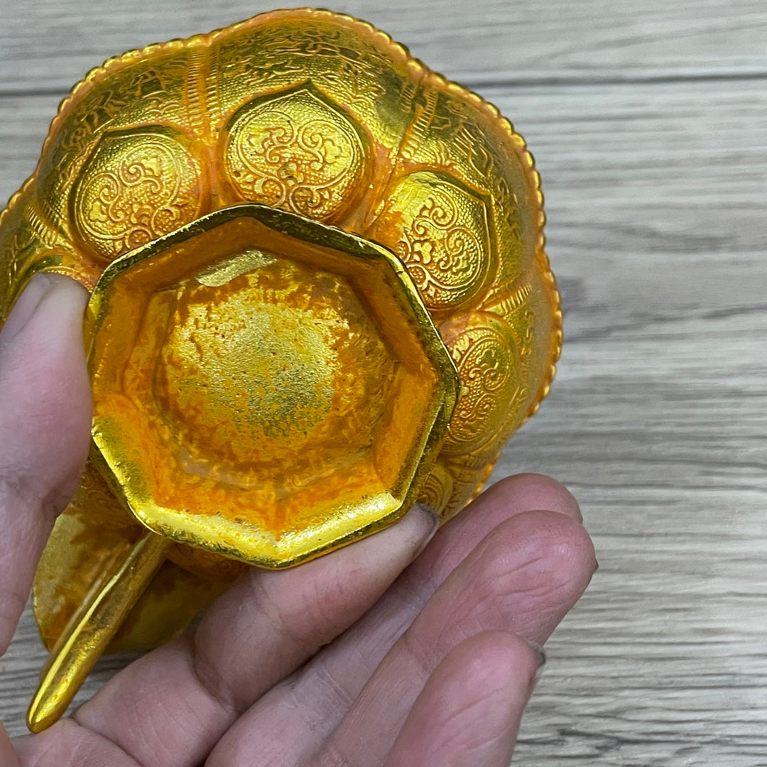 Exquisite Hand-Carved Petal Bowl – Unique Gift, Fine Craftsmanship