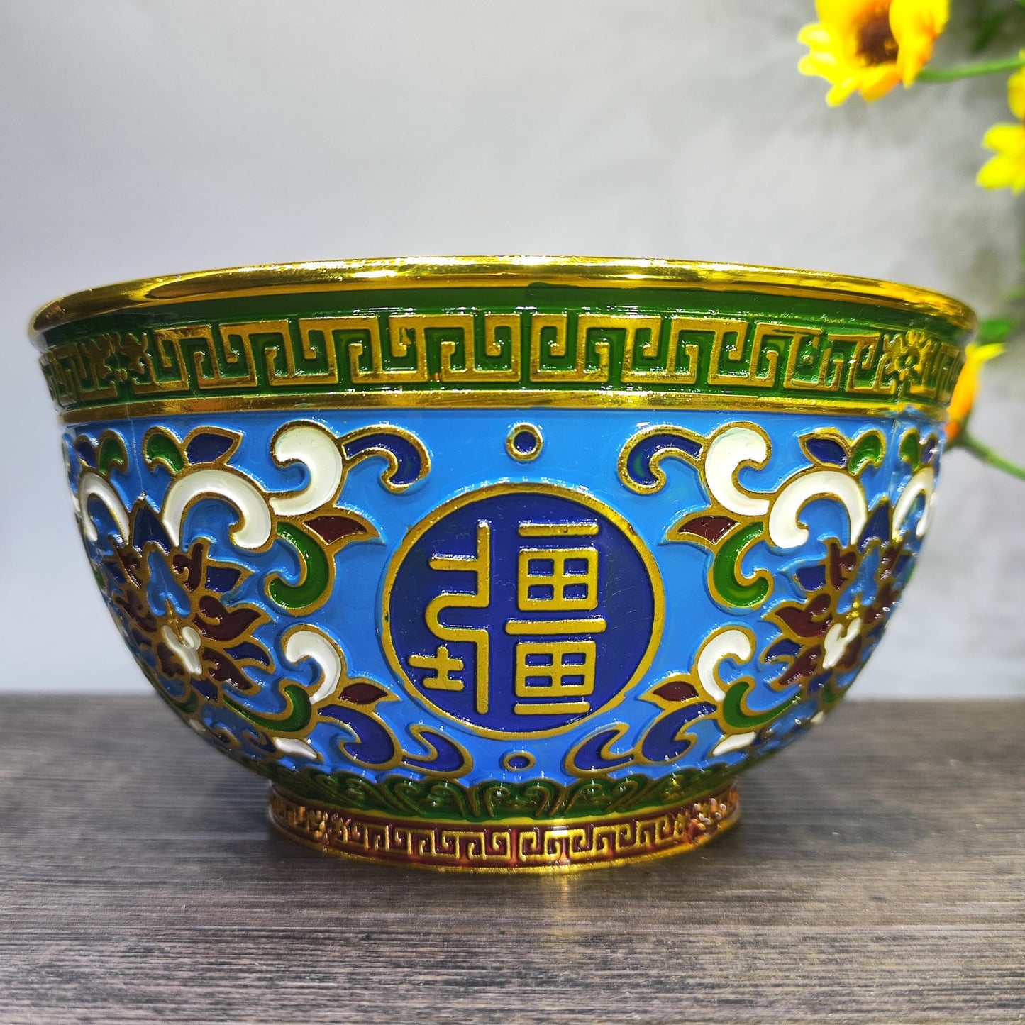 Exquisite Hand-Painted Bowl - Unique Gift and Rare Collectible