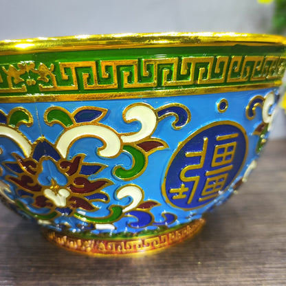 Exquisite Hand-Painted Bowl - Unique Gift and Rare Collectible